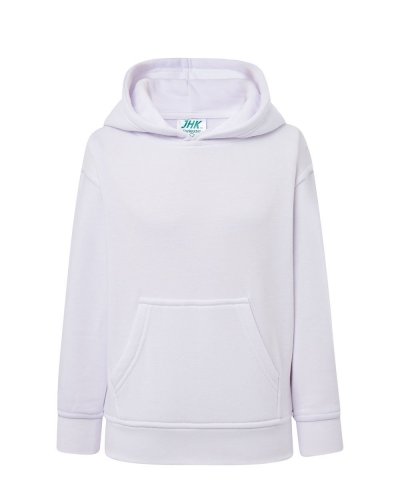 Felpa bambino Unisex con cappuccio jhk White