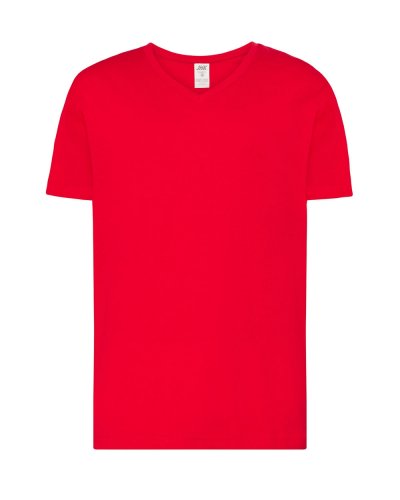T-shirt scollo a V Urban V-neck jhk Red
