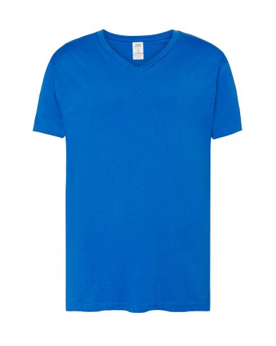 T-shirt scollo a V Urban V-neck jhk Royal Blue