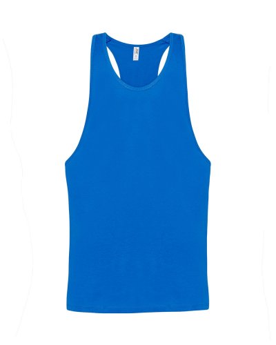 Canotta unisex taglio vogatore Urban Beach jhk Royal Blue