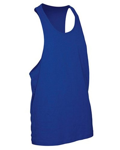 Canotta unisex taglio vogatore Urban Beach jhk Royal Blue