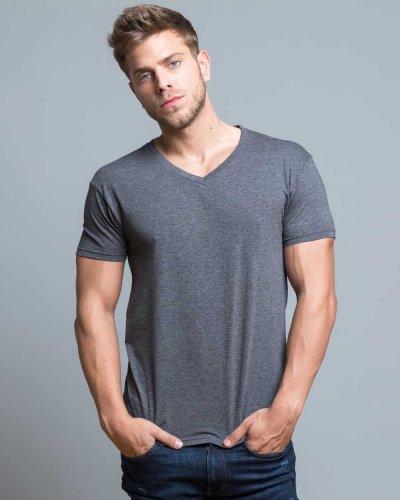 T-shirt scollo a V Urban V-neck jhk