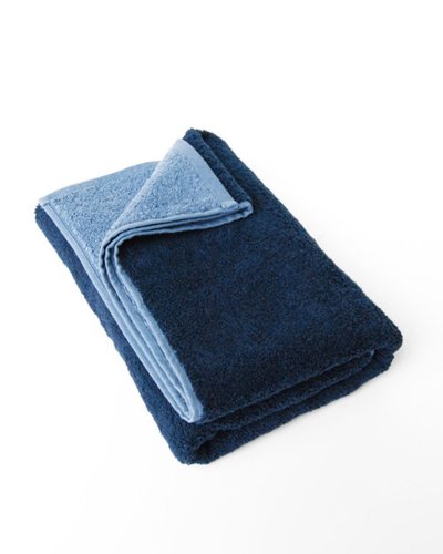 Telo doppio colore 50 x 100 cm Dark Blu/ Blu Capitano