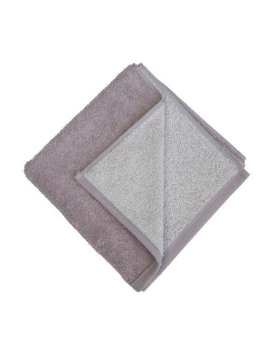 Telo doppio colore 70 x 140 cm Pristine/Chateau Grey