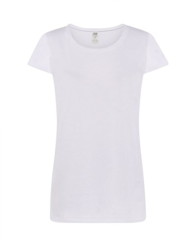 T-shirt leggera maniche con orlo White