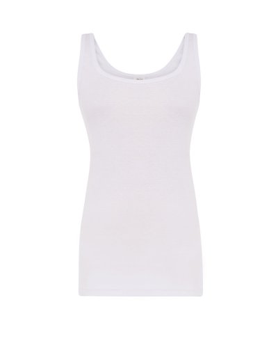 Canotta donna con spalline sottili Jhk White