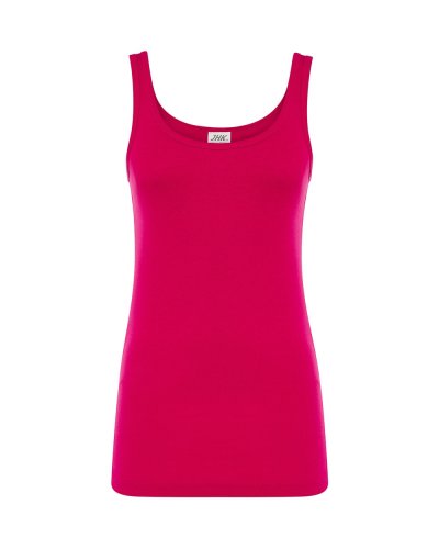 Canotta donna con spalline sottili Jhk Raspberry