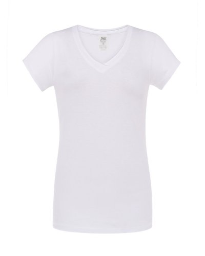 T-shirt scollo a V Sicilia White