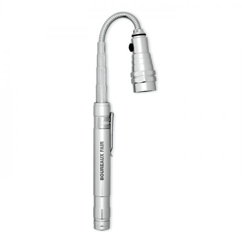 STRECH-TORCH Torcia LED Estensibile Magnetica 57cm con Batterie