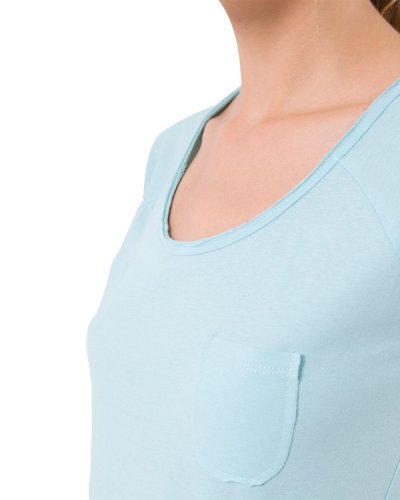 T-shirt leggera con taschino