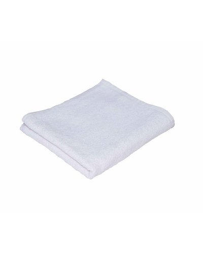 Telo da spiaggia Velour White