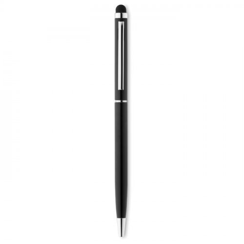 NEILO Penna a sfera twist in alluminio riciclato con clip cromata