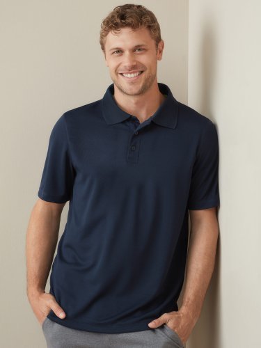Polo Active 140 Uomo, Poliestere Mesh Regular Fit