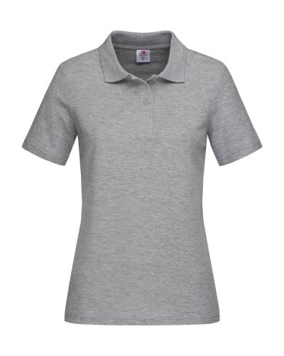 Polo donna Grey Heather