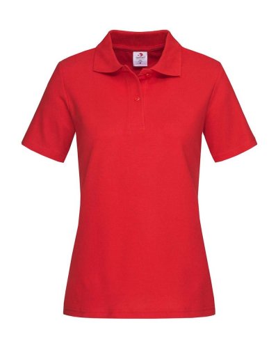 Polo donna Scarlet Red