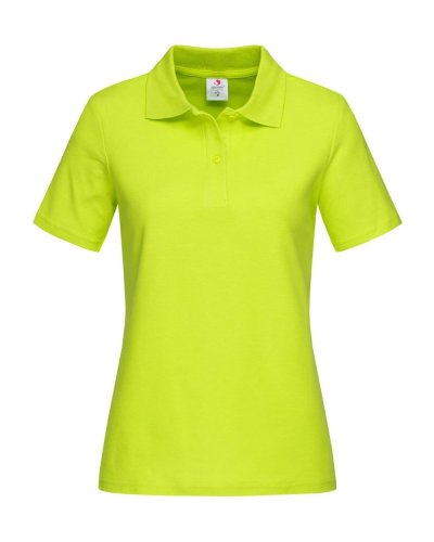 Polo donna Bright lime