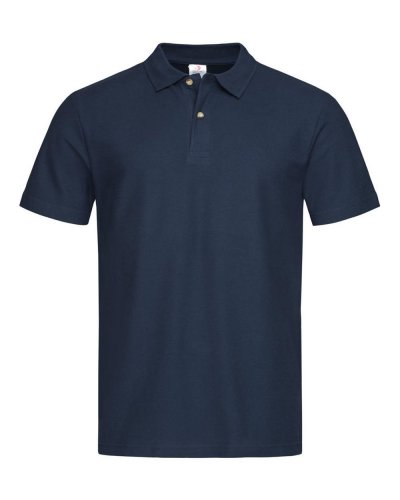 Polo manica corta alta visibilità classe 2 - Workteam Navy Blue