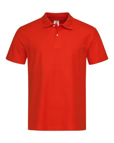 Polo manica corta alta visibilità classe 2 - Workteam Brillant orange
