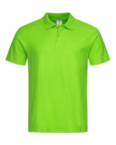 Polo manica corta alta visibilità classe 2 - Workteam Kiwi Green