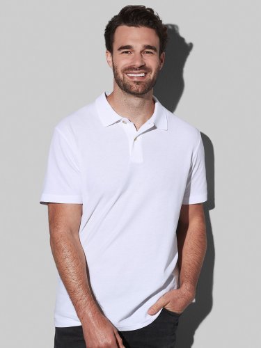 Polo de alta visibilidad Workteam de algodón 170g, clase 2, ajuste cas