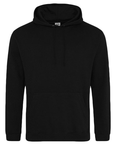 College Hoodie Deep black