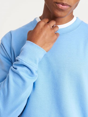 Felpa girocollo unisex felpata