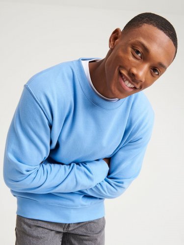 Felpa girocollo unisex felpata