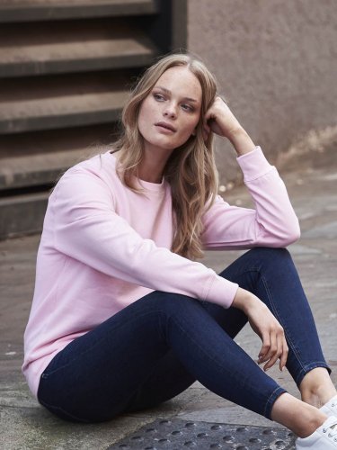 Felpa girocollo unisex felpata