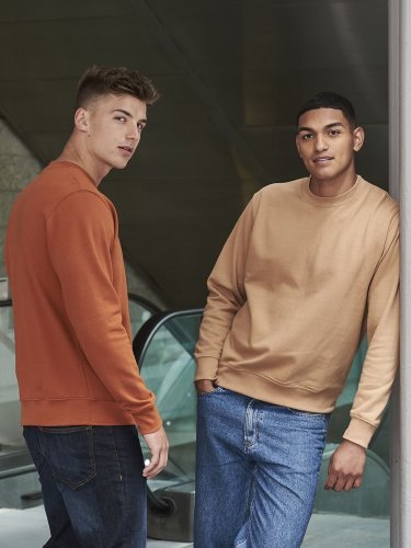 Felpa girocollo unisex felpata