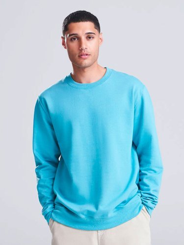 Sudadera unisex con cuello redondo y felpada