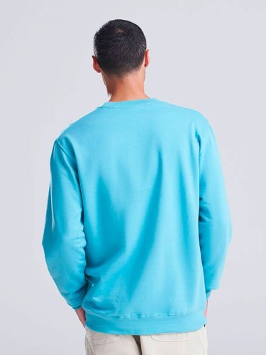 Sudadera unisex con cuello redondo y felpada