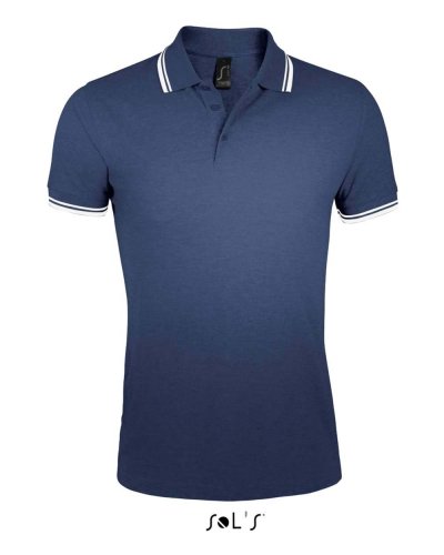 Polo Pasadena men Blu Oltremare / Bianco