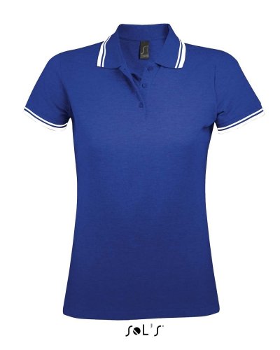 Polo Pasadena women Blu Royal / Bianco