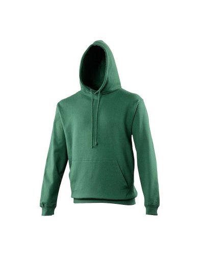 College Hoodie Bottle Green