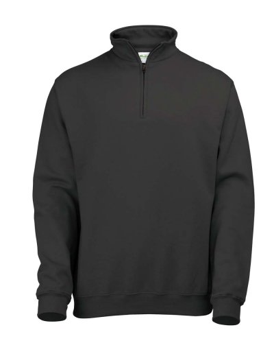 Felpa 1/4 zip Sophomor Jet Black