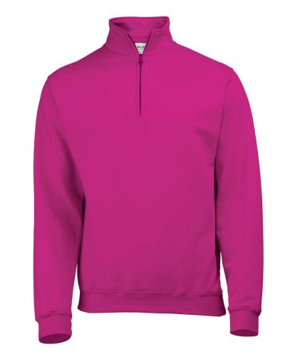 Felpa 1/4 zip Sophomor Hot Pink