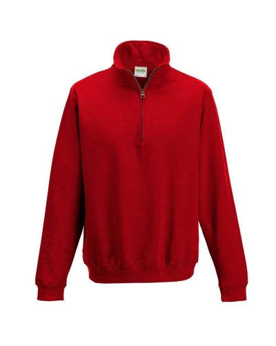 Felpa 1/4 zip Sophomor Fire Red