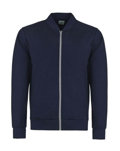 Felpa unisex Undergrad jacket French Navy / Grey