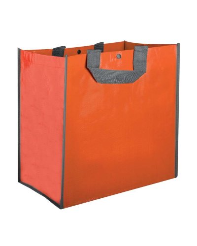 Borsa Shopping con soffietto Polipropilene Ares Arancio