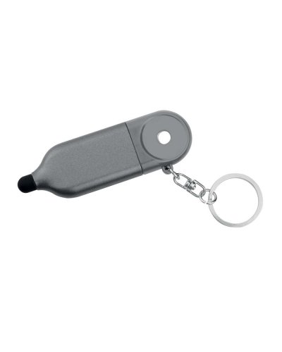 Portachiavi con touch screen Multi Silver