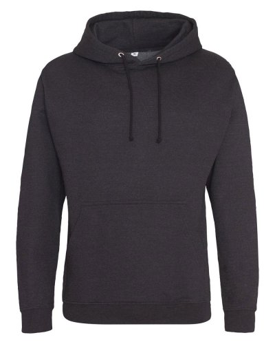 College Hoodie Black smoke