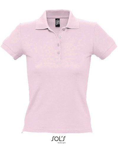 Polo donna People Rosa Chiaro