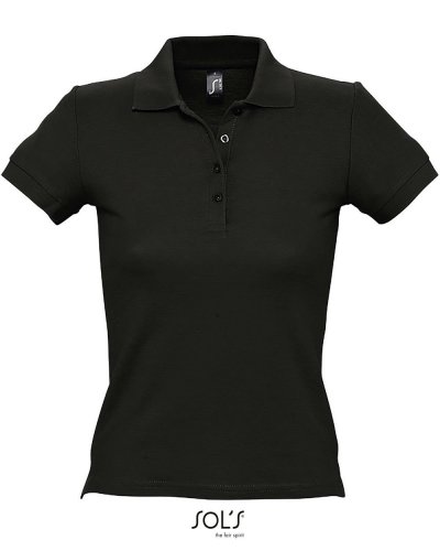 Polo donna People Nero
