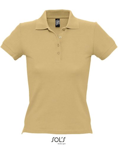 Polo donna People Sabbia