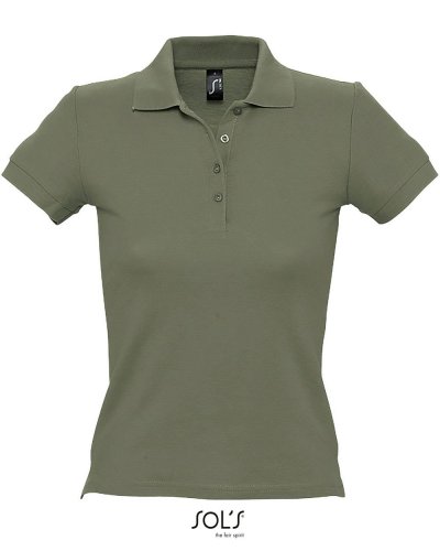 Polo donna People Kaki