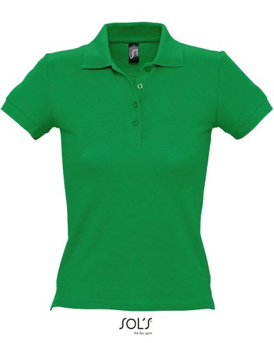 Polo donna People Verde Prato