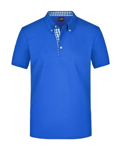 Polo Plain Royal/Royal-White