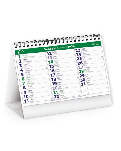Calendario da tavolo Midi table Verde
