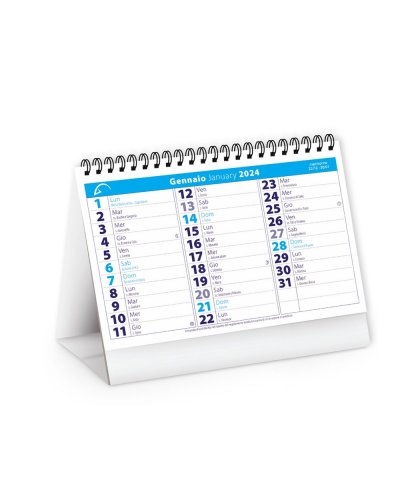 Calendario da tavolo Midi table Blu