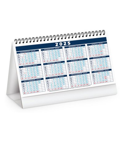 Calendario da tavolo Color Mix